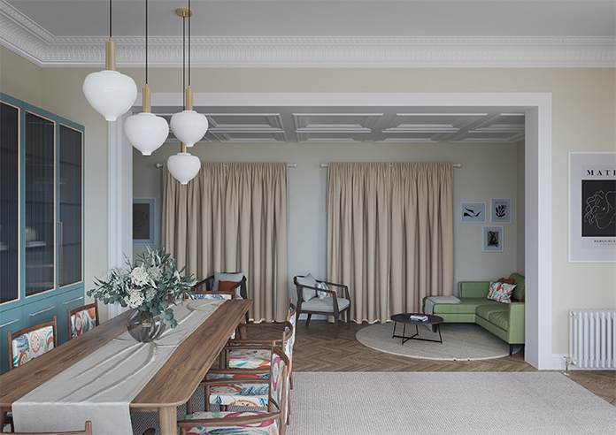 Oslo, Sandstone - Made to Measure Curtains - Image 7